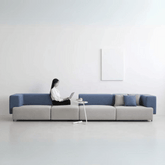 Qita Modern Fabric Office Modular Sectional Sofa System - Gavisco Office Furniture